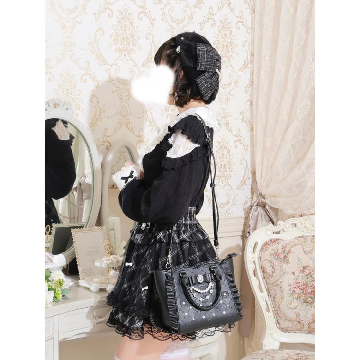 さきまるちゃんコラボキラキラビジュー2wayショルダーバッグ [品番：PLMW0011648]｜NOEMIE（ノエミー）のレディースファッション通販｜SHOPLIST（ショップリスト）