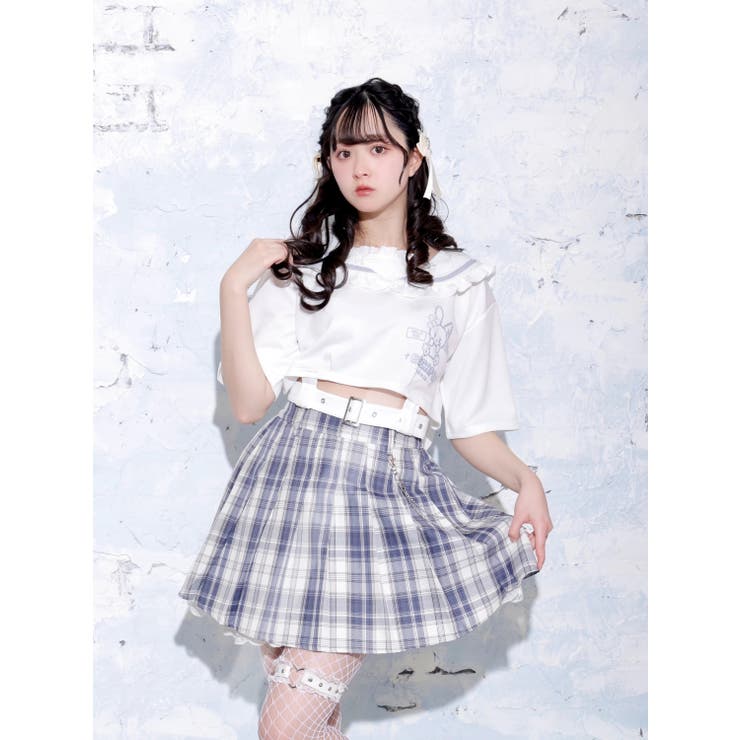 うさ耳セーラークロップドジャージ[品番：PLMW0011667]｜NOEMIE