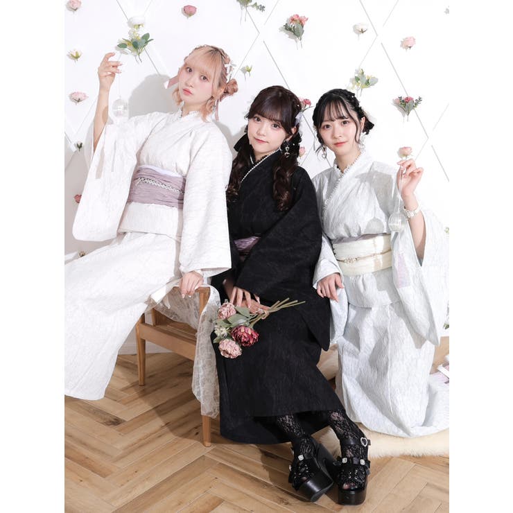 お嬢さん総レースセパレート浴衣[品番：PLMW0012362]｜NOEMIE