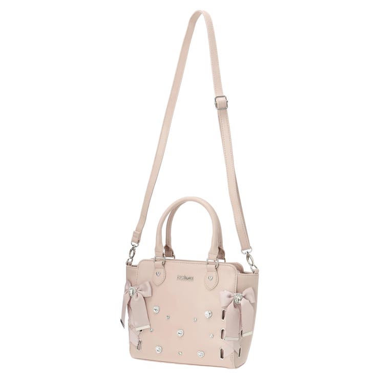 お嬢さんビジューレースアップ2WAYバッグ | NOEMIE | 詳細画像19 