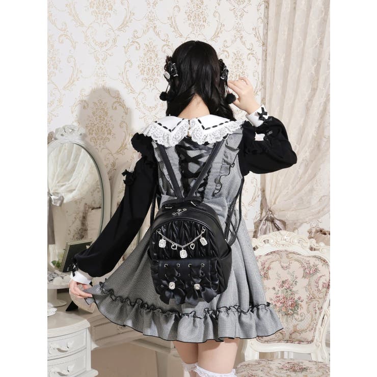 チェーン付きキルティングリュック | NOEMIE | 詳細画像10 