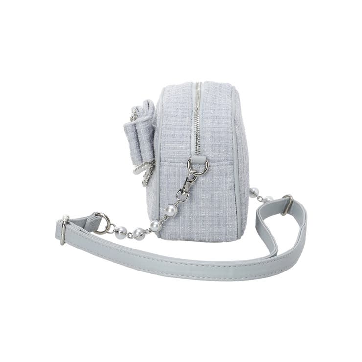 大*言様 お嬢さんツイードリボン ビジューショルダーバッグ NOEMIE ノエミ NOEMIE｜お嬢さんツイードリボンビジューショルダーバッグ