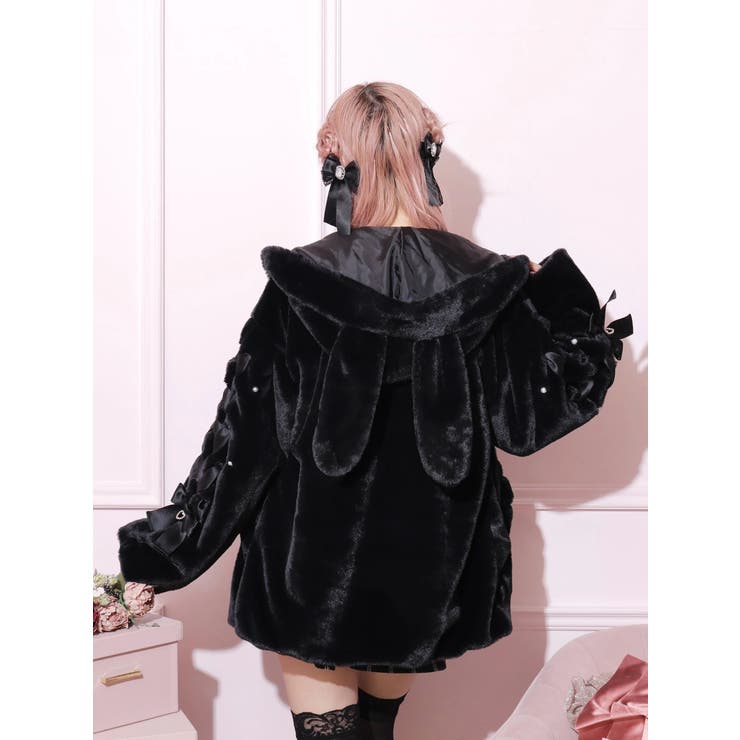 うさ耳スピンドルファーブルゾン[品番：PLMW0012857]｜NOEMIE（ノエミー）のレディースファッション通販｜SHOPLIST（ショップリスト）
