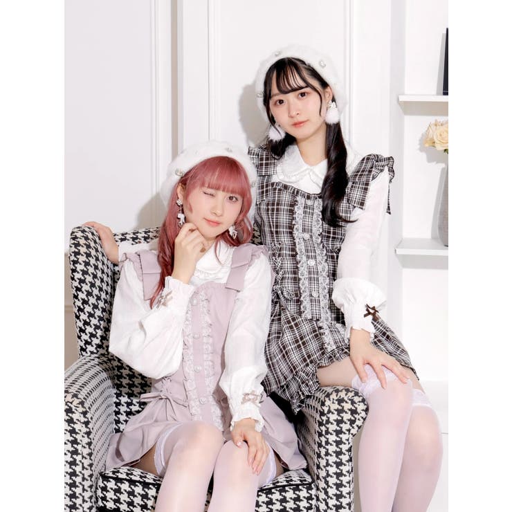 noemie メニーリボンドレッシーセットアップ ピンク ノエミー NOEMIE メニーリボンドレッシーフレアセットアップ