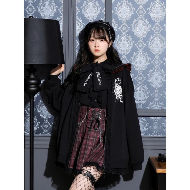 ゴシックセーラー裏毛ブルゾン[品番：PLMW0012993]｜NOEMIE（ノエミー