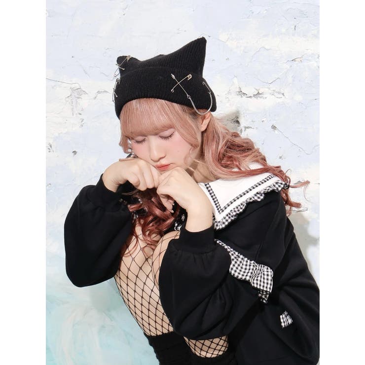 にゃんにゃんニット帽 | NOEMIE | 詳細画像2 