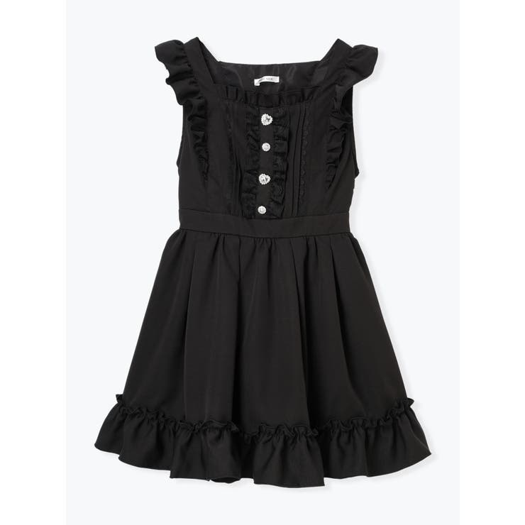 バックレースアップドレッシージャンパースカート | NOEMIE | 詳細画像14 