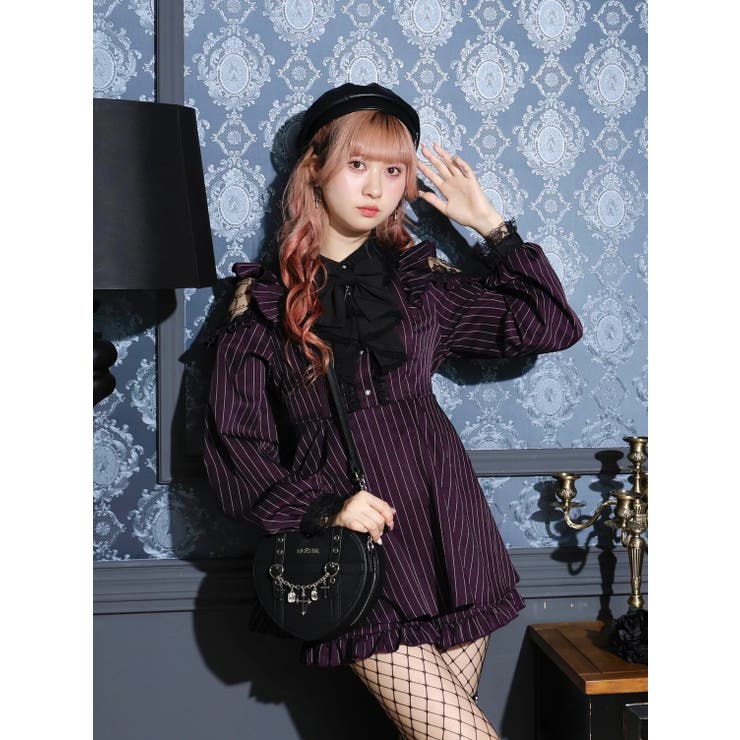 チェーン付きハートショルダーバッグ | NOEMIE | 詳細画像2 