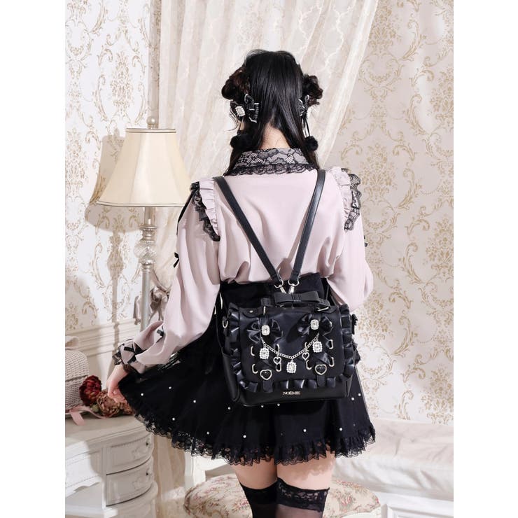 キラキラリボンチャーム3WAYリュック | NOEMIE | 詳細画像15 