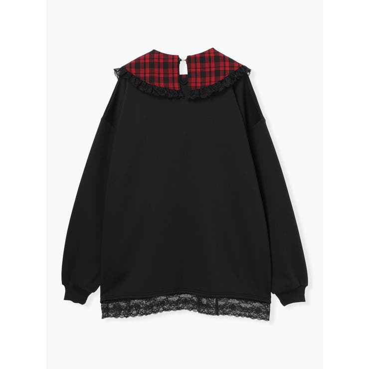 リボンゴシック裏起毛チュニック[品番：PLMW0013345]｜NOEMIE