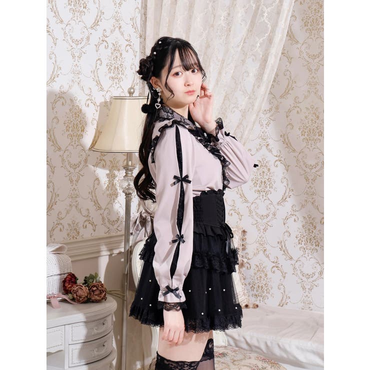 スリーブリボンフリルブラウス | NOEMIE | 詳細画像5 