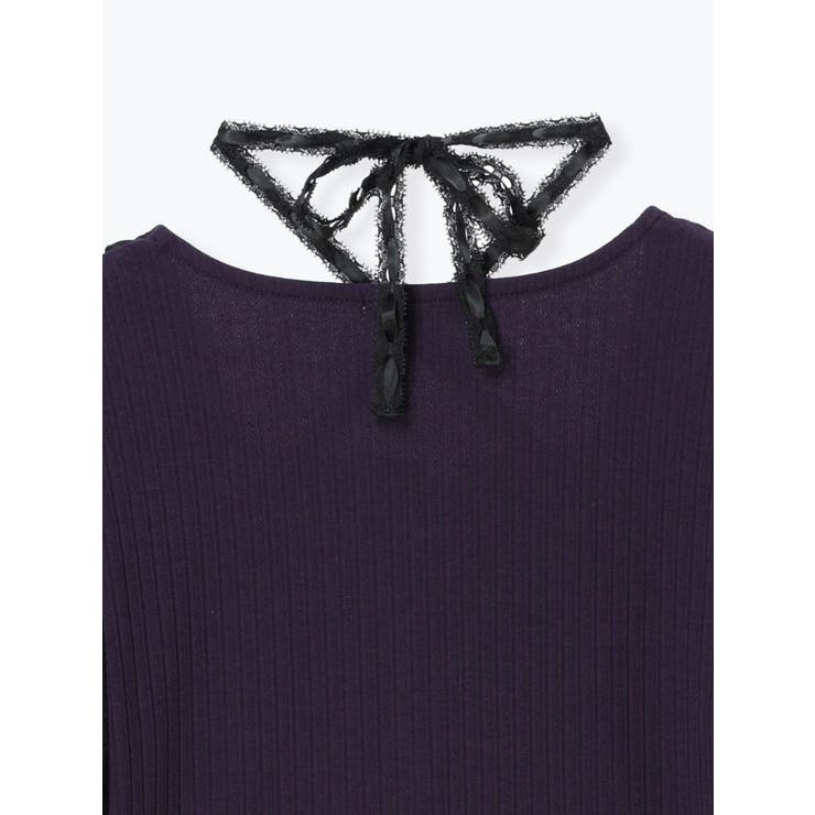 NOEMIE ノエミー ローズチョーカーネックゴシックカットソー ローズチョーカーネックゴシックカットソー（カットソー・T