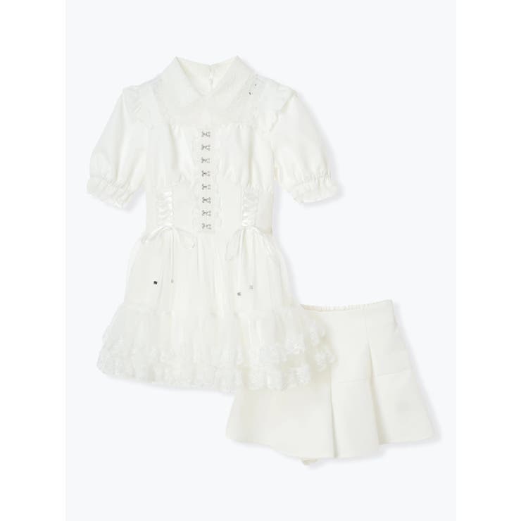 NOÉMIE ノエミー レースアップチュールティアードセットアップ NO4886EW002787_15_l.jpg