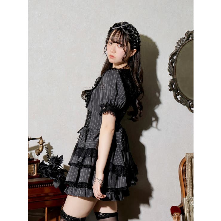 ゴシックローズリボンティアードセットアップ | NOEMIE | 詳細画像2 
