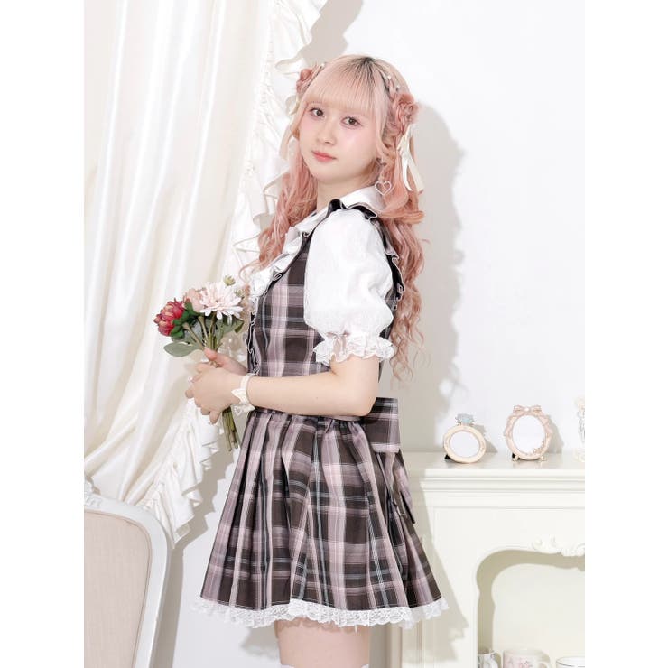 ハートビジューバックリボンラッフルセットアップ | NOEMIE | 詳細画像2 