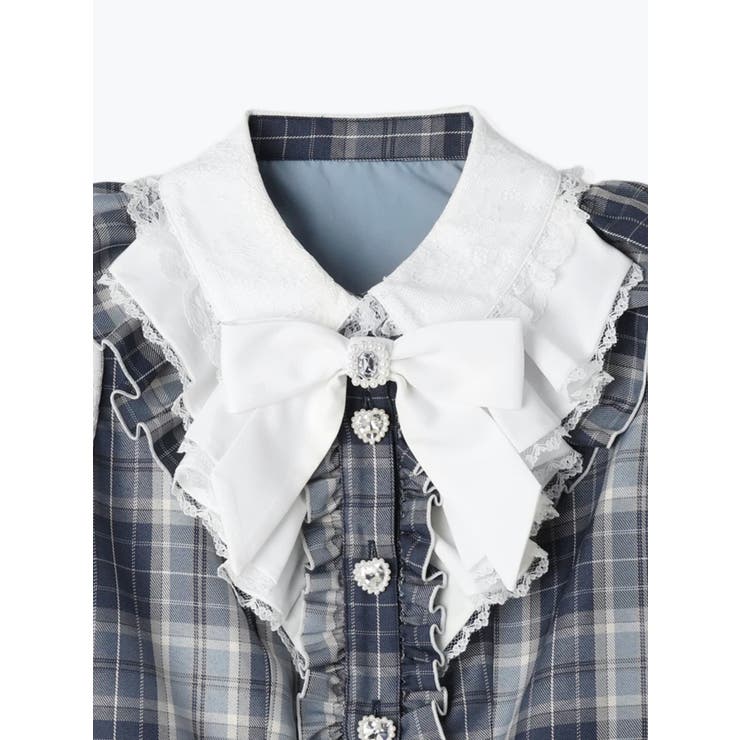 ハートビジューバックリボンラッフルセットアップ | NOEMIE | 詳細画像16 