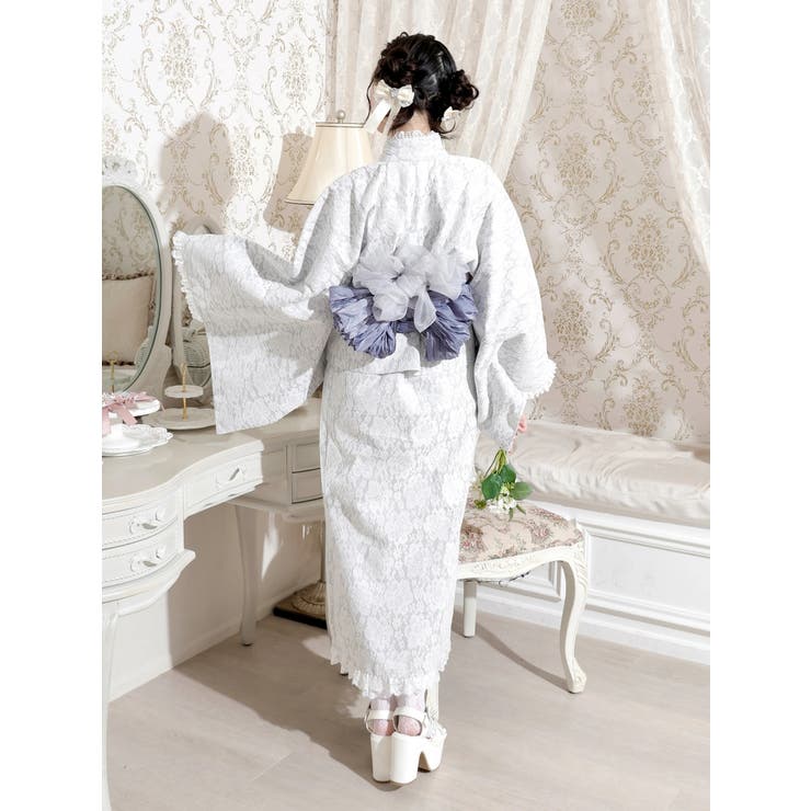 お嬢さん総レースフリルセパレート浴衣 | NOEMIE | 詳細画像16 