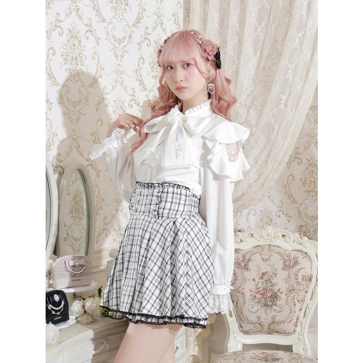 刺繡リボンオープンショルダーブラウス | NOEMIE | 詳細画像8 