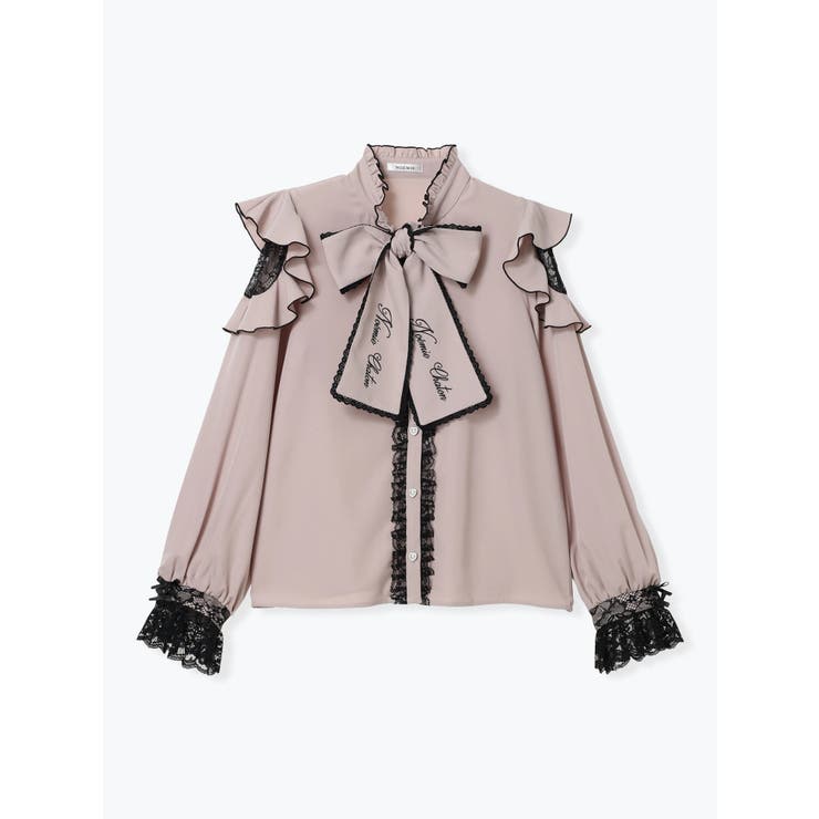 刺繡リボンオープンショルダーブラウス | NOEMIE | 詳細画像11 