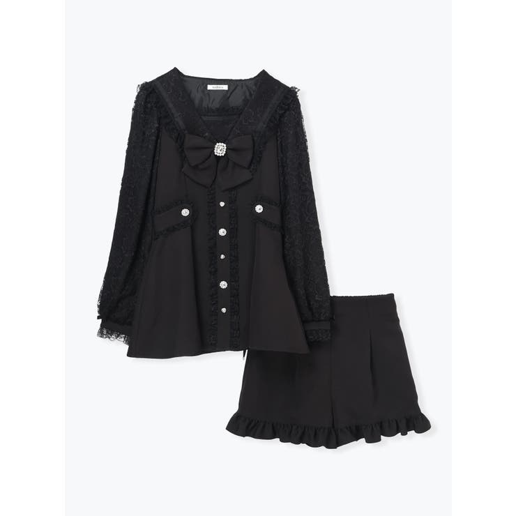 キラキラビジューセーラーセットアップ | NOEMIE | 詳細画像17 