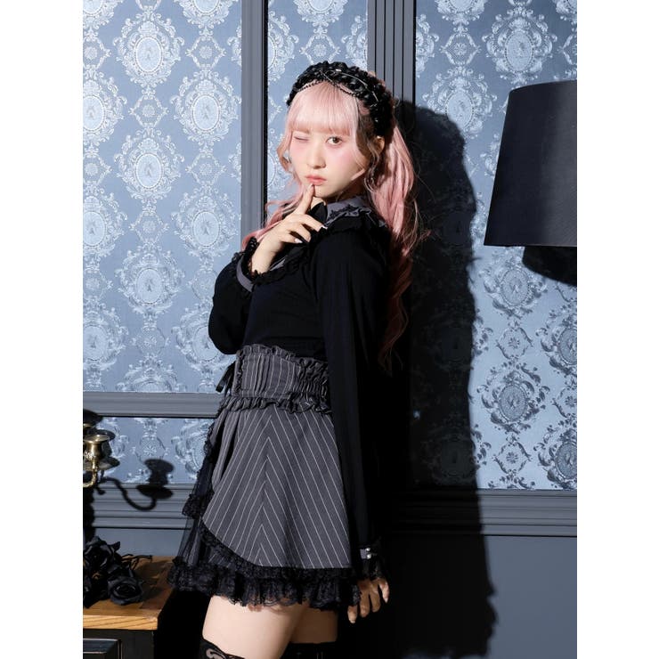 ゴシックローズヨークリボンカットソー | NOEMIE | 詳細画像2 