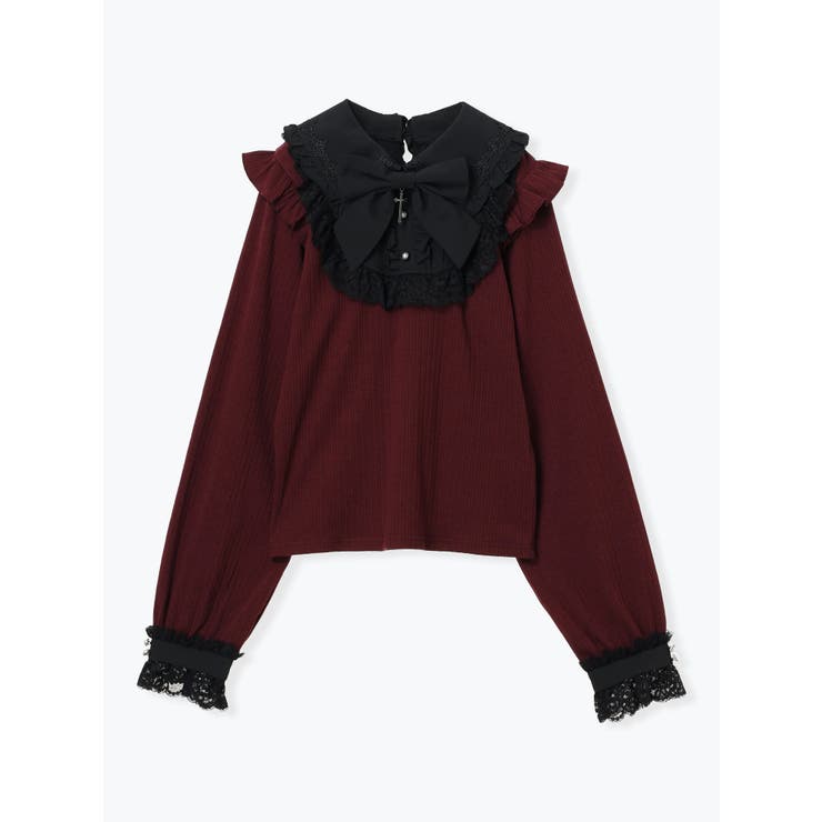 ゴシックローズヨークリボンカットソー | NOEMIE | 詳細画像13 