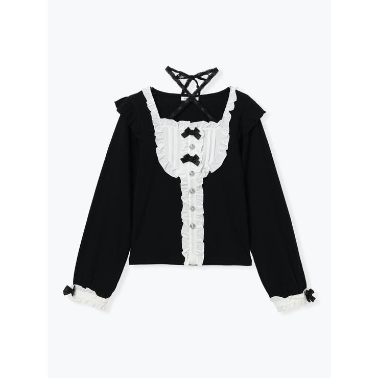 ゴシックローズチョーカーネックカットソー | NOEMIE | 詳細画像11 