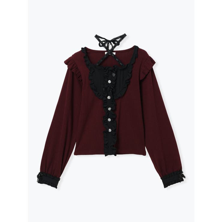 ゴシックローズチョーカーネックカットソー | NOEMIE | 詳細画像13 