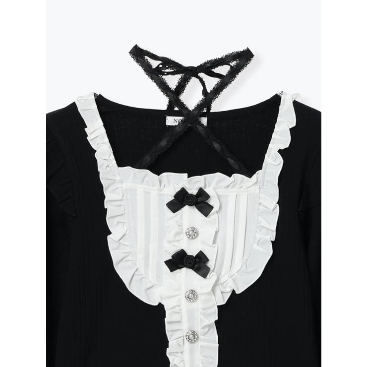 ゴシックローズチョーカーネックカットソー | NOEMIE | 詳細画像15 