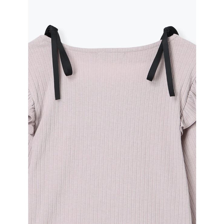 リボンストラップヨークフリルカットソー | NOEMIE | 詳細画像26 