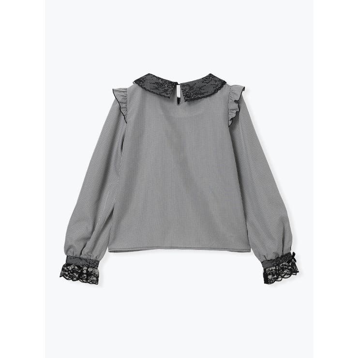 メニーリボンデコルテレースブラウス | NOEMIE | 詳細画像14 