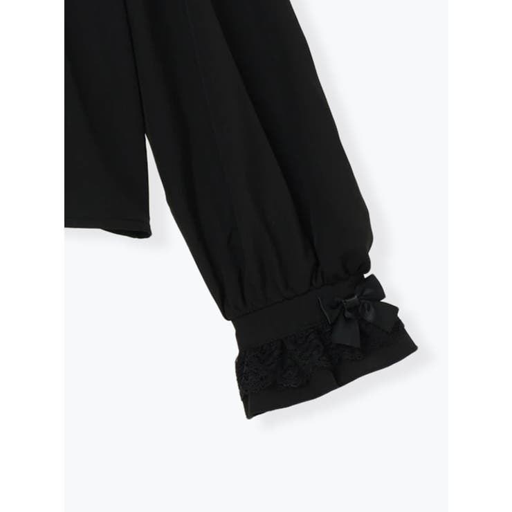 ツイードリボンケープフリルオープンショルダーブラウス | NOEMIE | 詳細画像16 