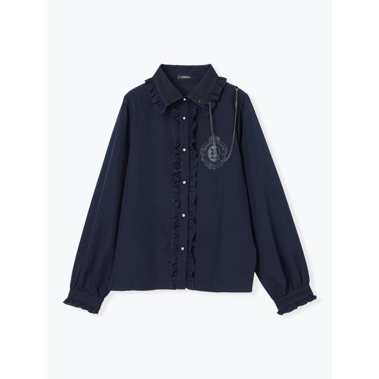 ゴシックストライプネクタイブラウス | NOEMIE | 詳細画像24