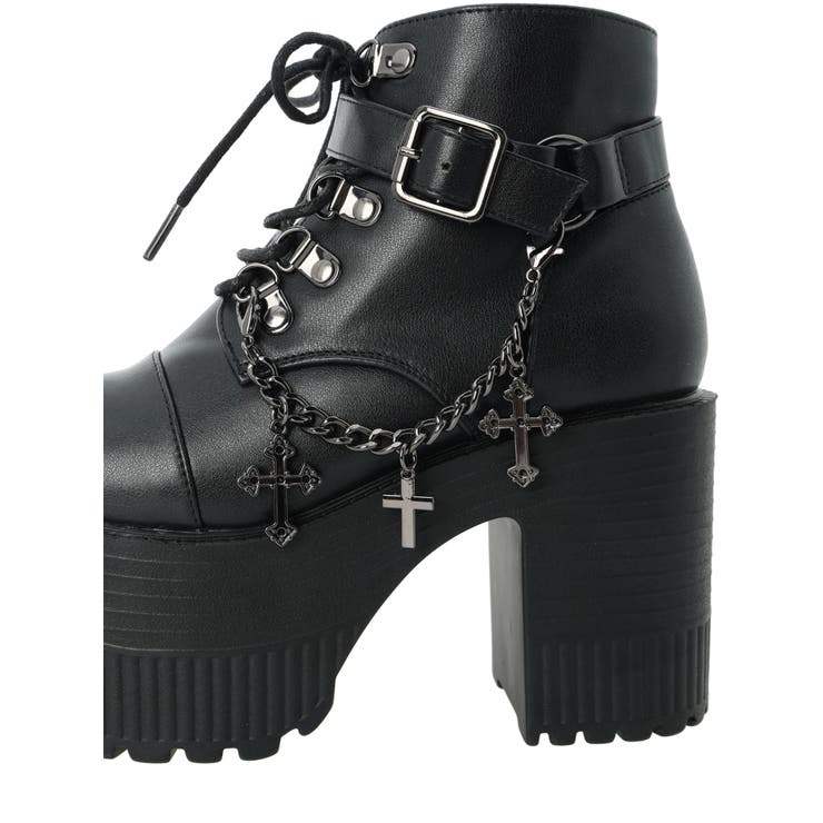 クロスチャームチェーンブーツ | NOEMIE | 詳細画像10 