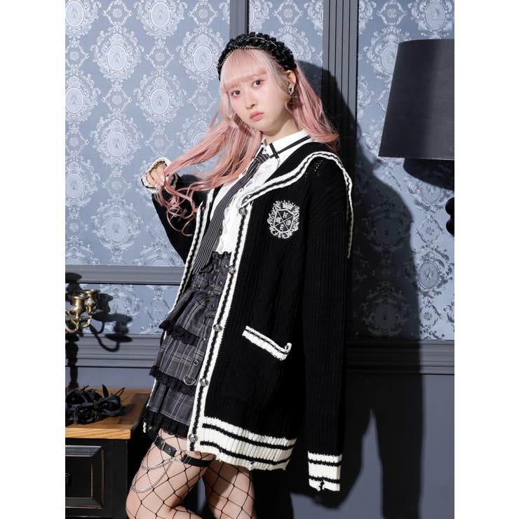 専用 charlottesometime ざっくりカーディガン quaranciel:〈手洗い可能〉シルク ミックス ギャザー ニット