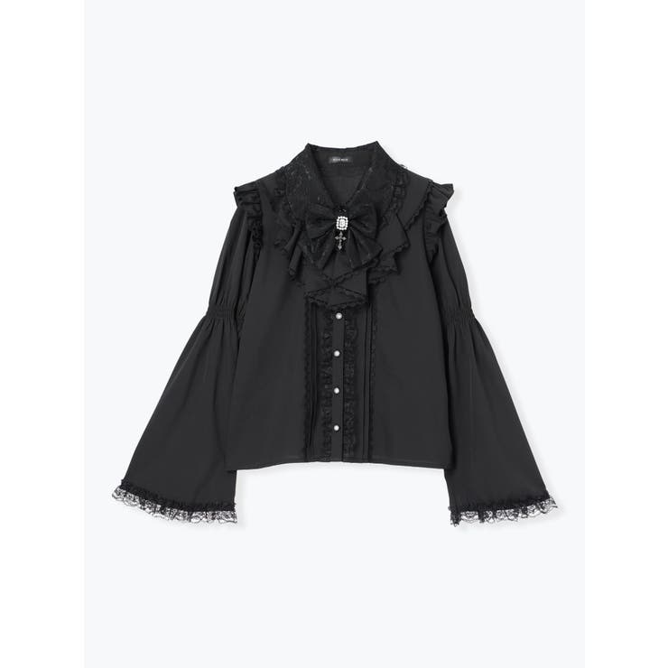 ラッフルフリルフレアスリーブブラウス | NOEMIE | 詳細画像12 