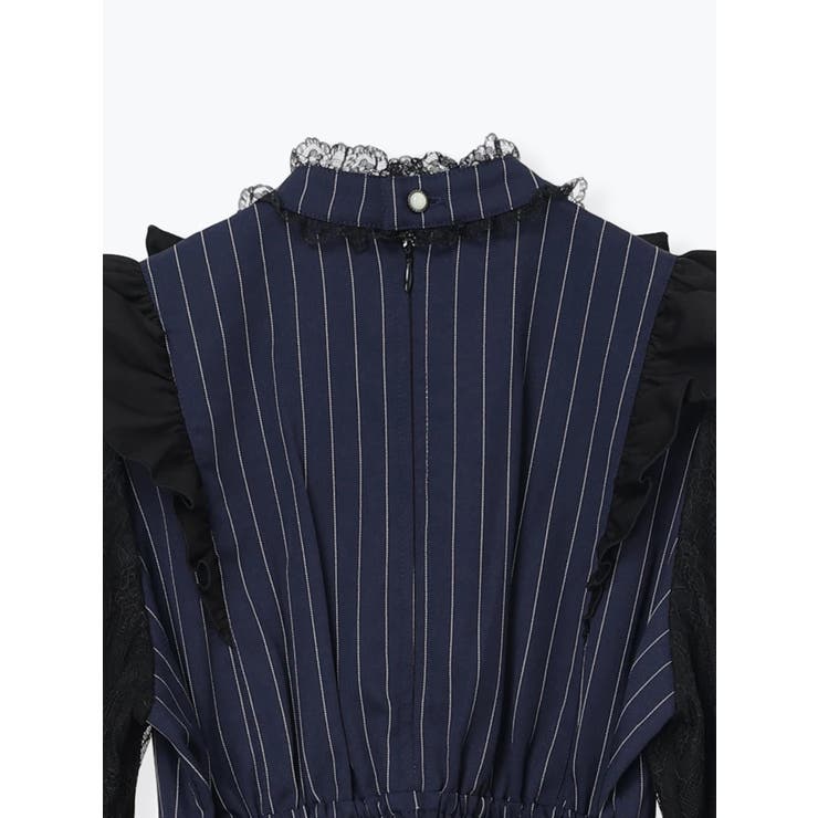 ゴシックチョーカーレースアップヨークセットアップ | NOEMIE | 詳細画像18 