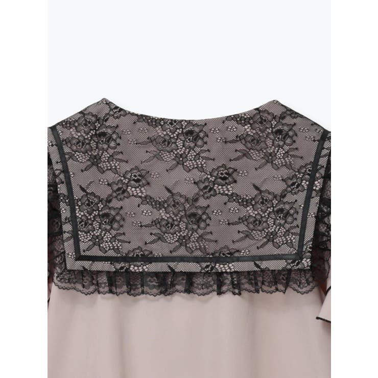 トレンチセーラーオープンショルダーブラウス | NOEMIE | 詳細画像22 