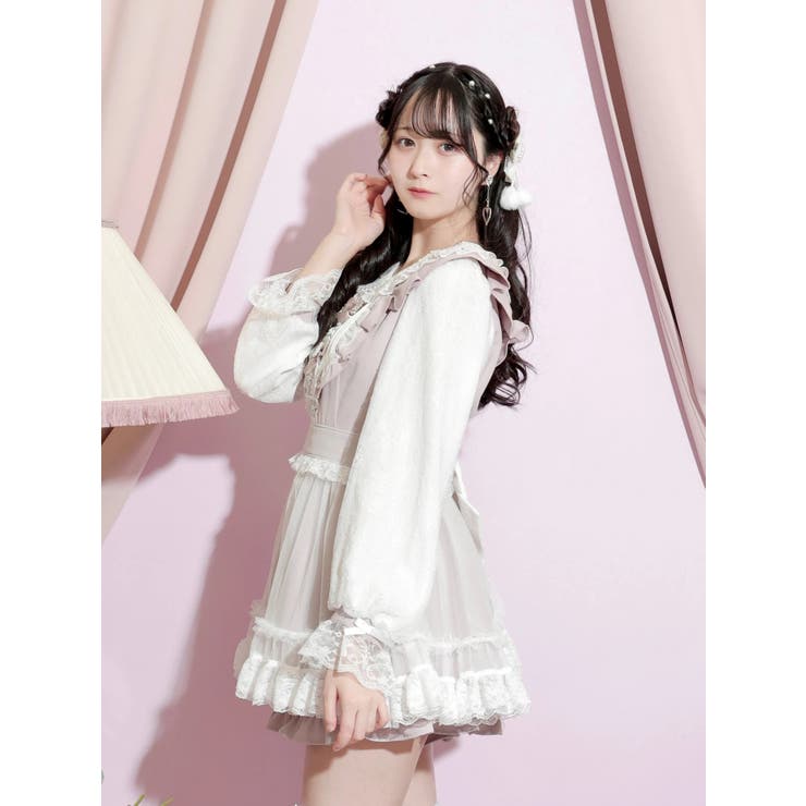 メニーリボンデコルテドレッシーセットアップ | NOEMIE | 詳細画像8 