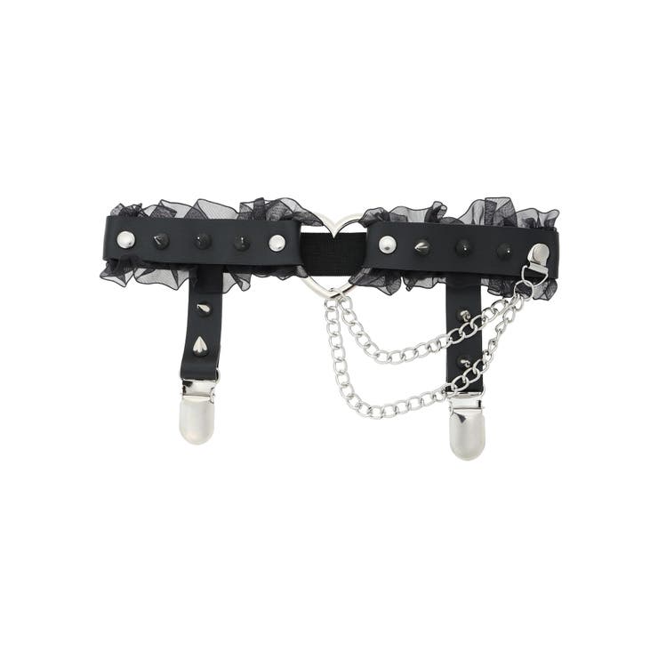 シルバー | ソックスガーターベルト | NOEMIE