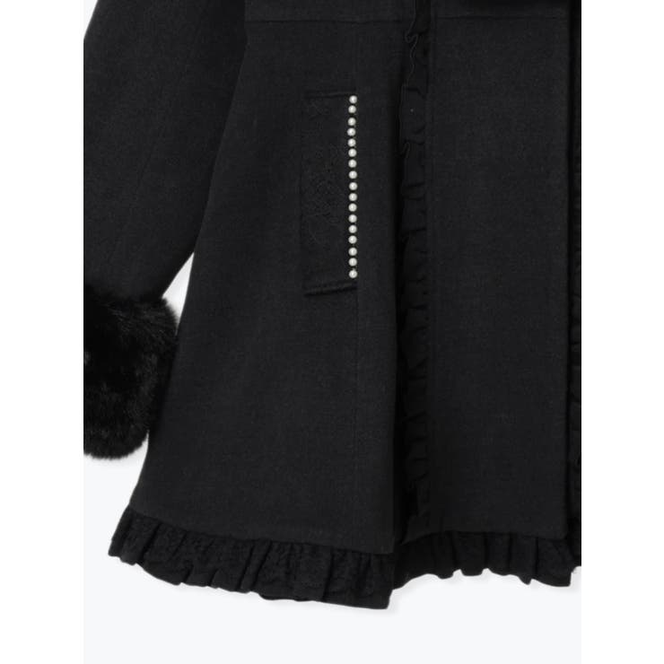 ゴシックフリルレースアップケープコート | NOEMIE | 詳細画像13 