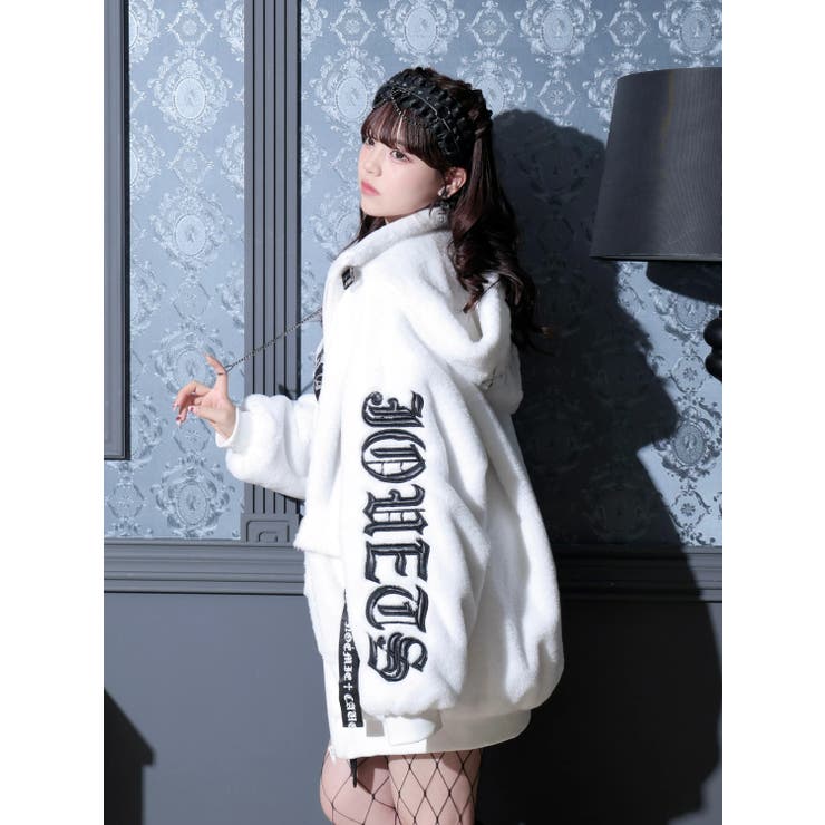 スタンドフードユニセックスファーブルゾン | NOEMIE | 詳細画像9 