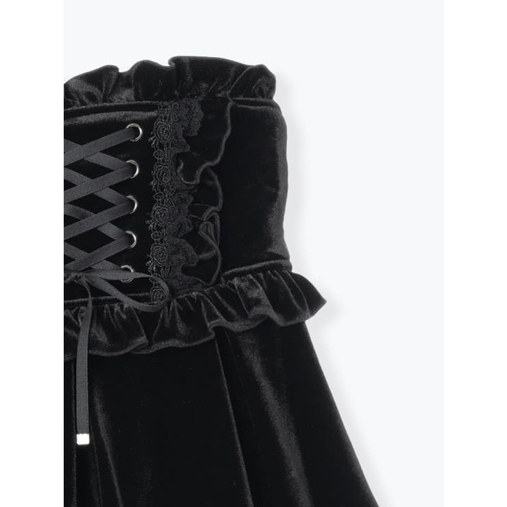 ダブルスピンドルゴシックフレアベロアスカパン | NOEMIE | 詳細画像9 