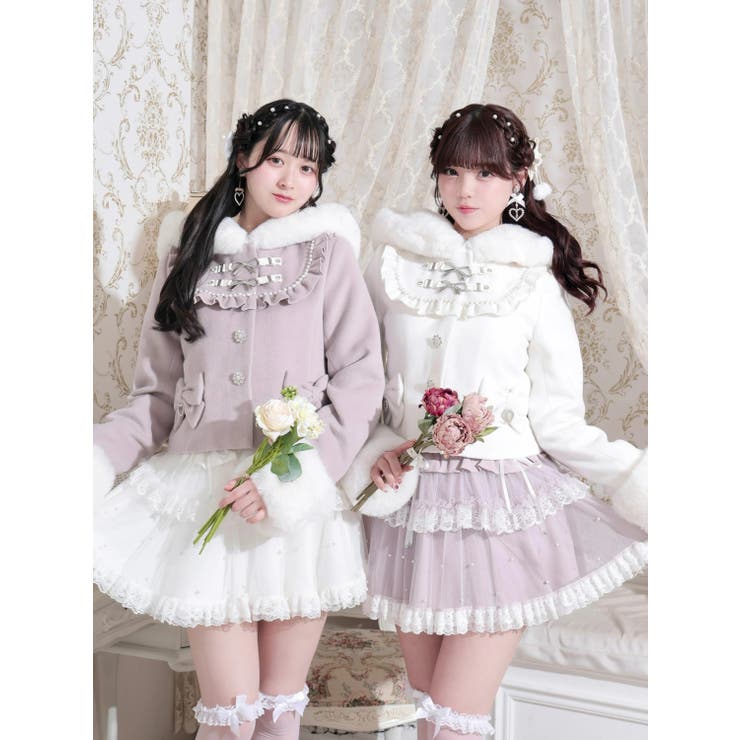 ヨークフリルドーリーショートコート | NOEMIE | 詳細画像2 