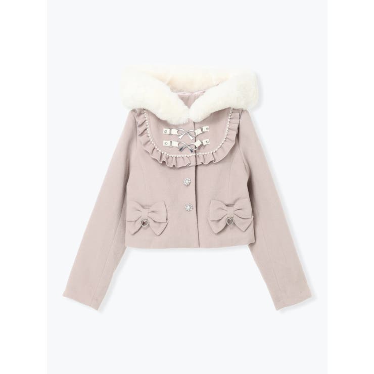 ヨークフリルドーリーショートコート | NOEMIE | 詳細画像24 