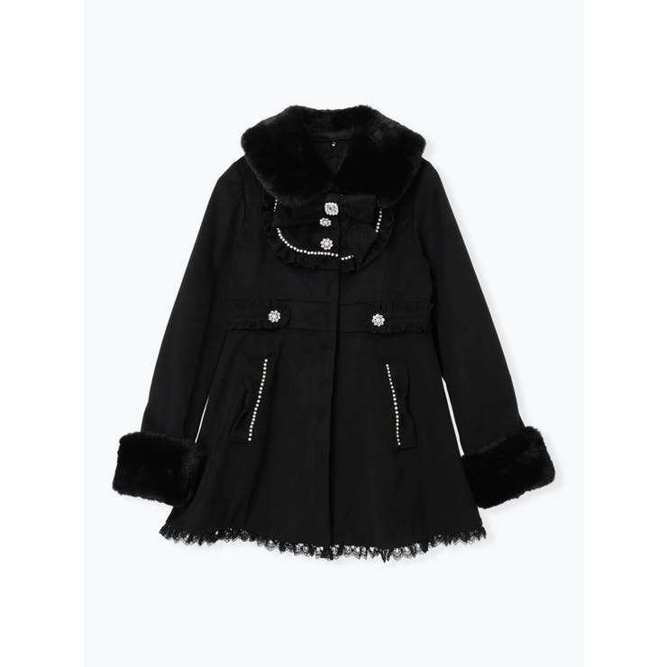 ヨークフリルドレッシープリンセスコート[品番：PLMW0015535]｜NOEMIE