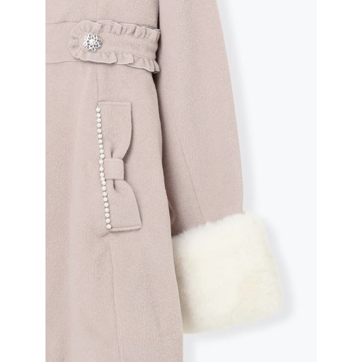 新品タグ付♡ノエミー♡ ヨークフリルドレッシープリンセスコート♡ホワイト♡ NOEMIE｜ヨークフリルドレッシープリンセスコート | Rakuten Fashion