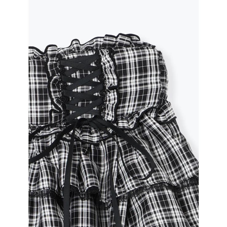 バックリボンダブルレースアップティアードスカパン | NOEMIE | 詳細画像14 