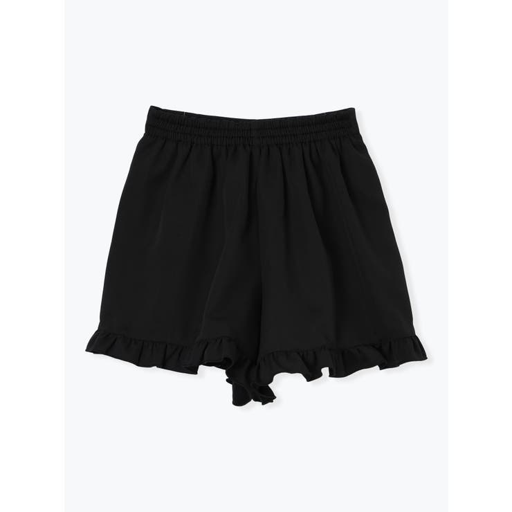 デコルテリボンヨークフリルレースアップセットアップ[品番