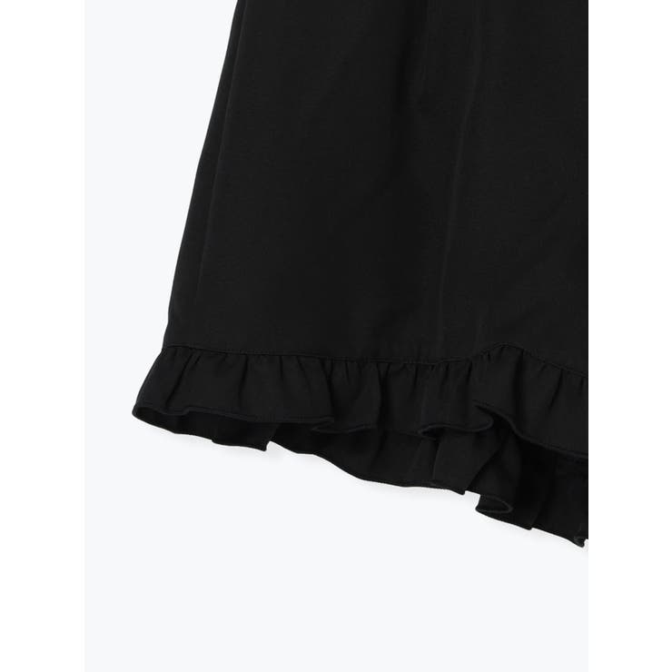 デコルテリボンヨークフリルレースアップセットアップ[品番